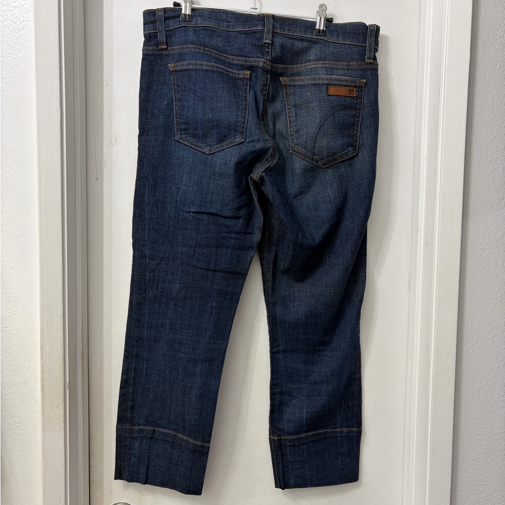 Joe's Jeans Dark Blue Ankle & Cropped Women's Jeans - Picture 2 of 4